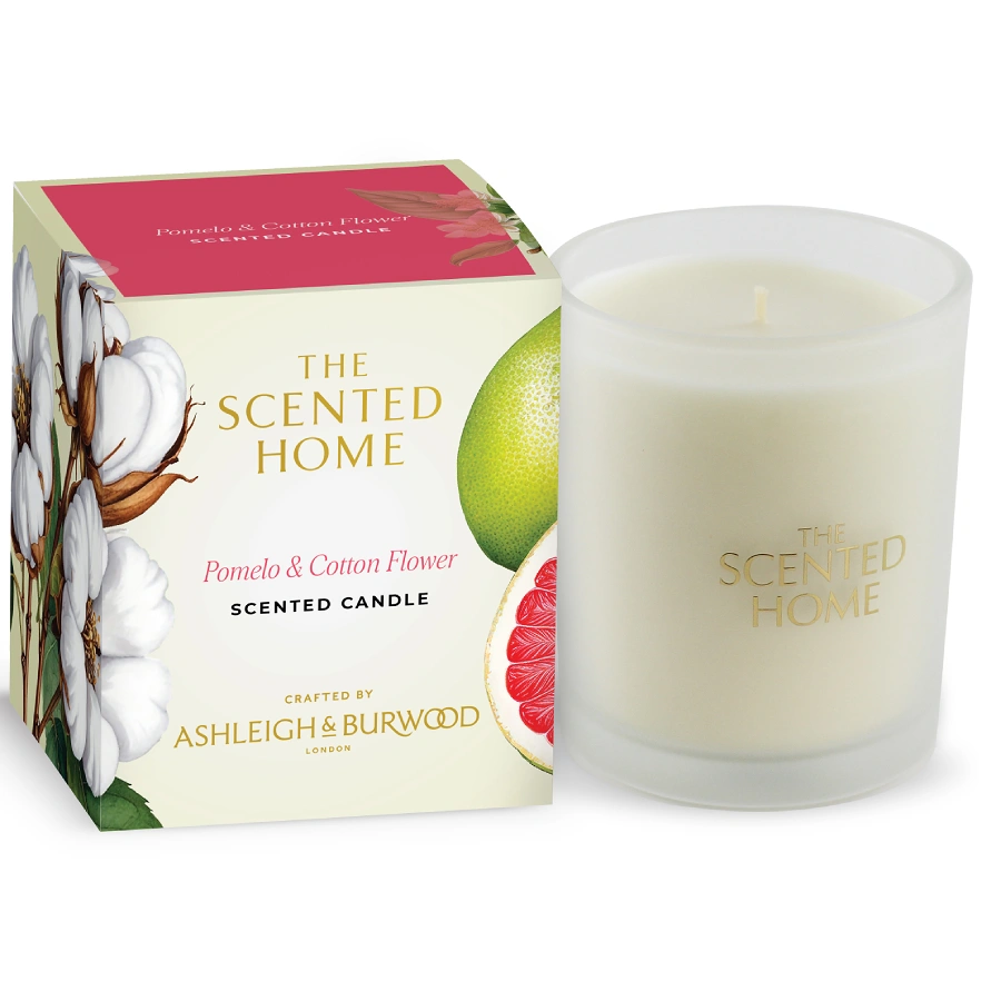 Ashleigh & Burwood - Scented Candle - Pomelo & Cotton Flower