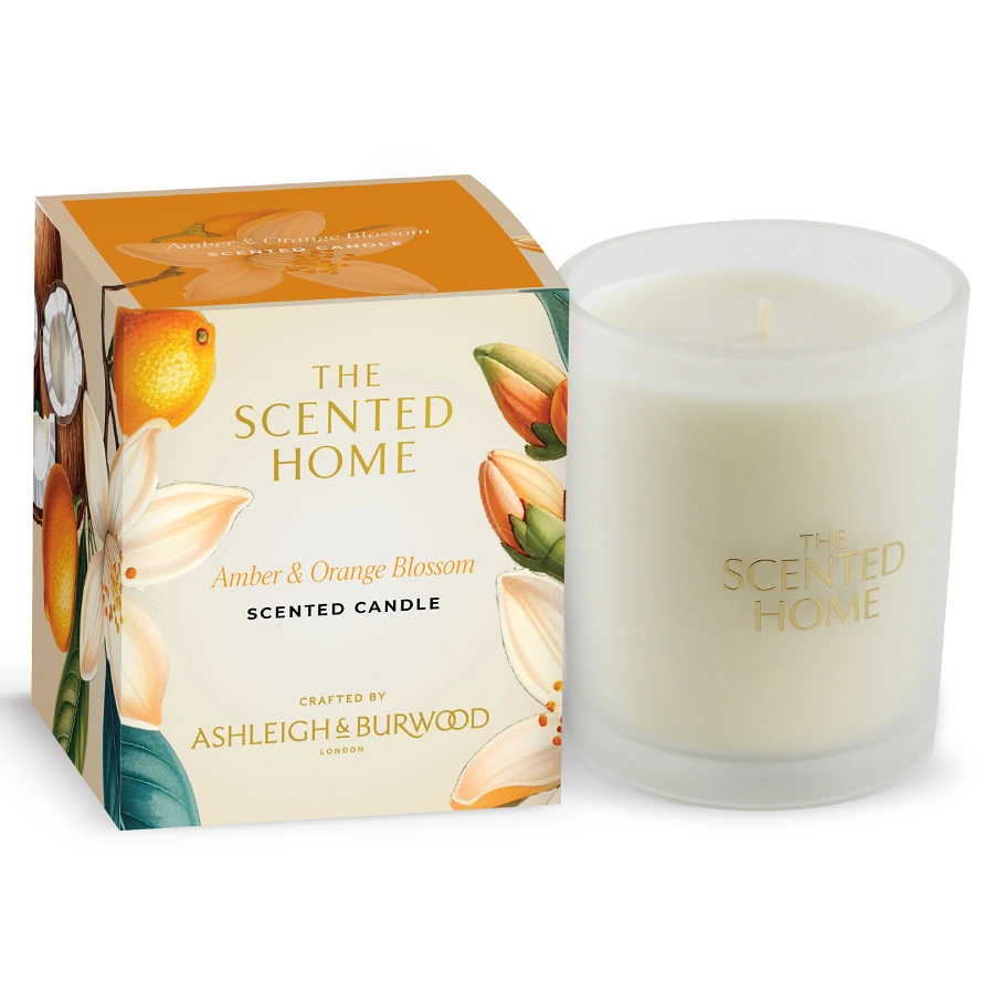 Ashleigh & Burwood - Scented Candle - Amber & Orange Blossom