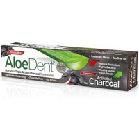 AloeDent - Aloe Vera Triple Action Charcoal Toothpaste