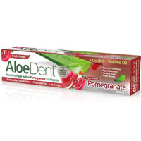 AloeDent - Aloe Vera Triple Action Pomegranate Toothpaste