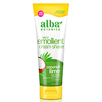 Alba Botanica - Very Emollient Shave Cream - Coconut Lime