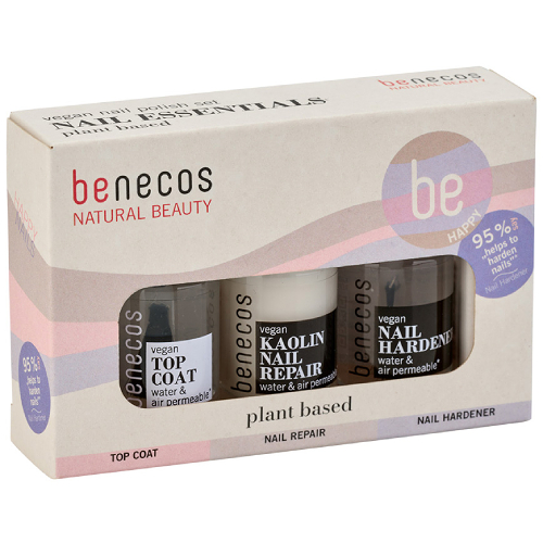 Benecos Nail Essentials Nail Polish Set Nail Essentials Nail Polish Set