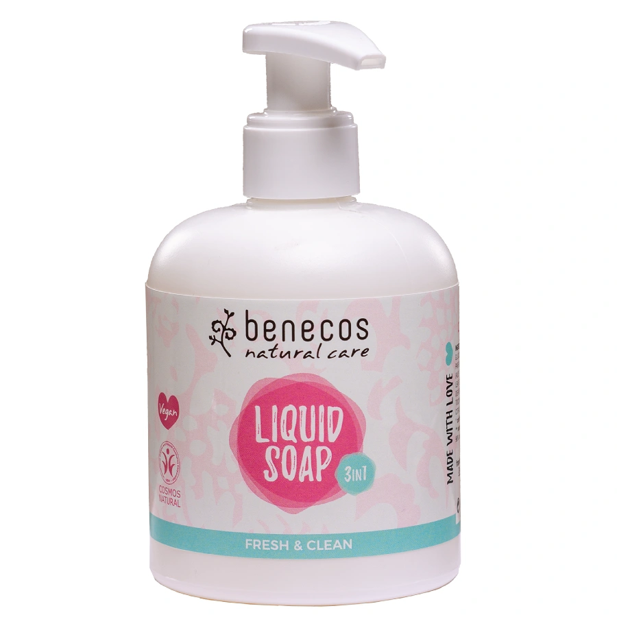 Benecos - Natural Liquid Soap 3 in 1 - Fresh & Clean