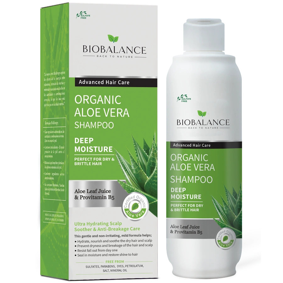 BioBalance - Organic Aloe Vera Shampoo - Deep Moisture