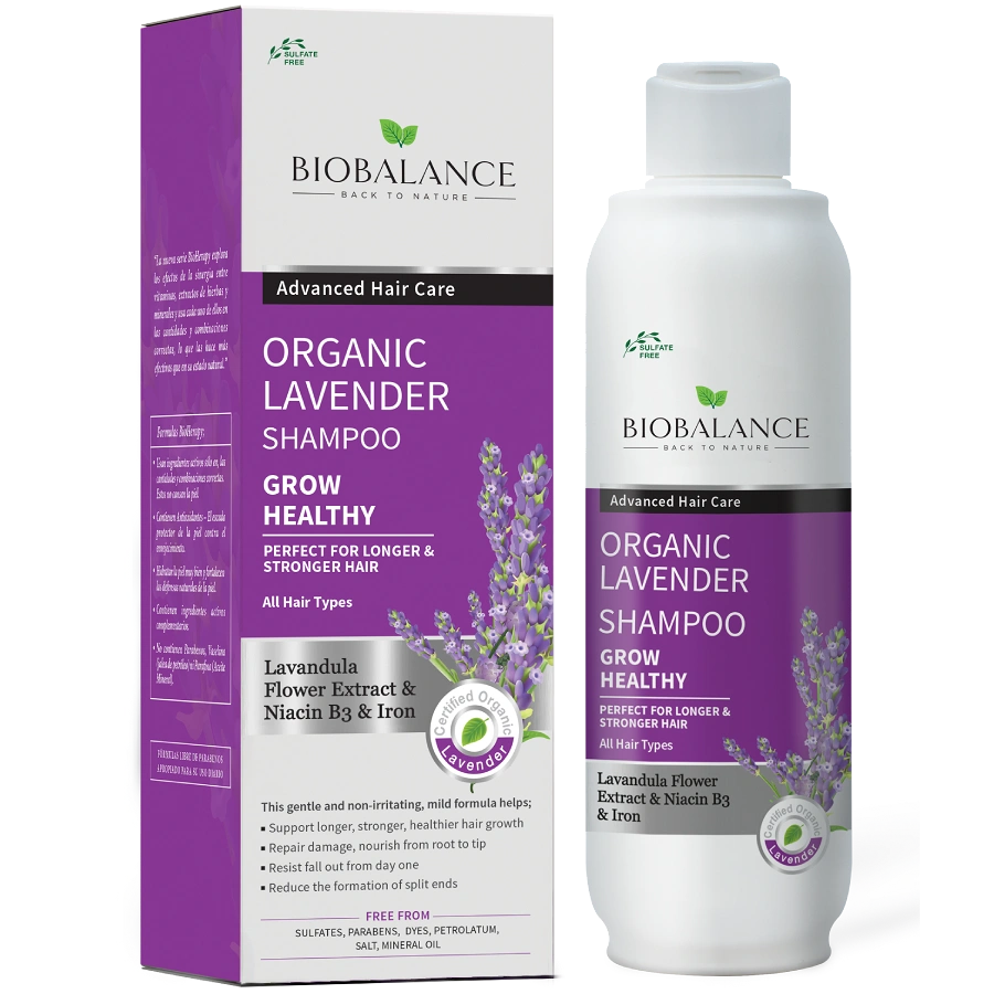 BioBalance - Organic Lavender Shampoo - Grow Healthy