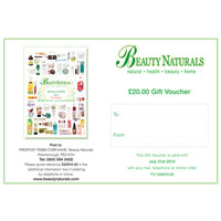 Beauty Naturals - Beauty Naturals Gift Voucher - £20