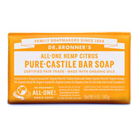Dr. Bronner's - All-One Hemp Pure-Castile Bar Soap - Citrus