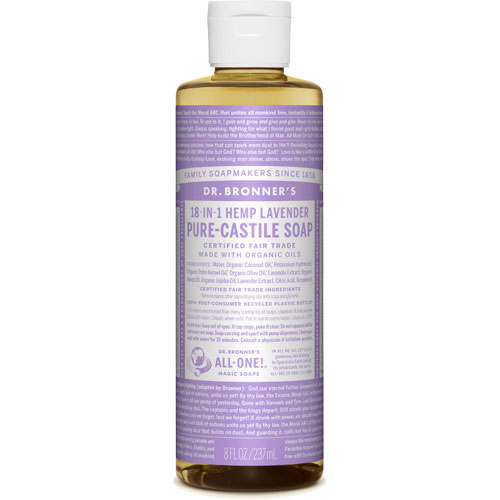 18-in-1 Hemp Lavender Pure Castile Soap