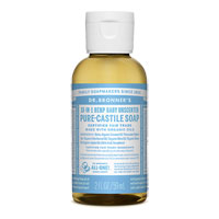 Dr. Bronner's - 18-in-1 Hemp Baby Unscented Pure-Castile Soap
