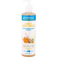 Grahams Natural - Manuka Honey & Coconut Body Wash