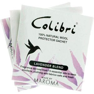 Wool Protector Drawer Sachets (Lavender)