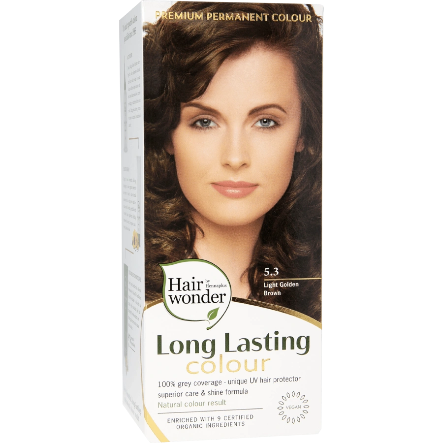 Hairwonder - Long Lasting Colour - Light Golden Brown 5.3