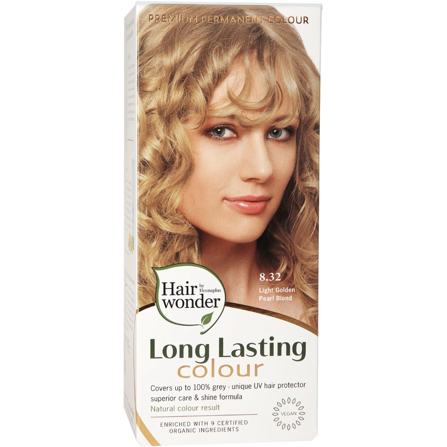 Hairwonder - Long Lasting Colour - Light Golden Pearl Blond 8.32