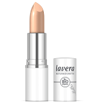 Lavera - Cream Glow Lipstick - Peachy Nude 04