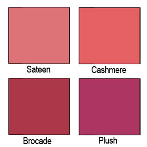 Velvet Matte Cream Lip Colour - Colour Chart