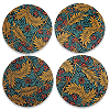 William Morris Ceramic Coasters Set of 4